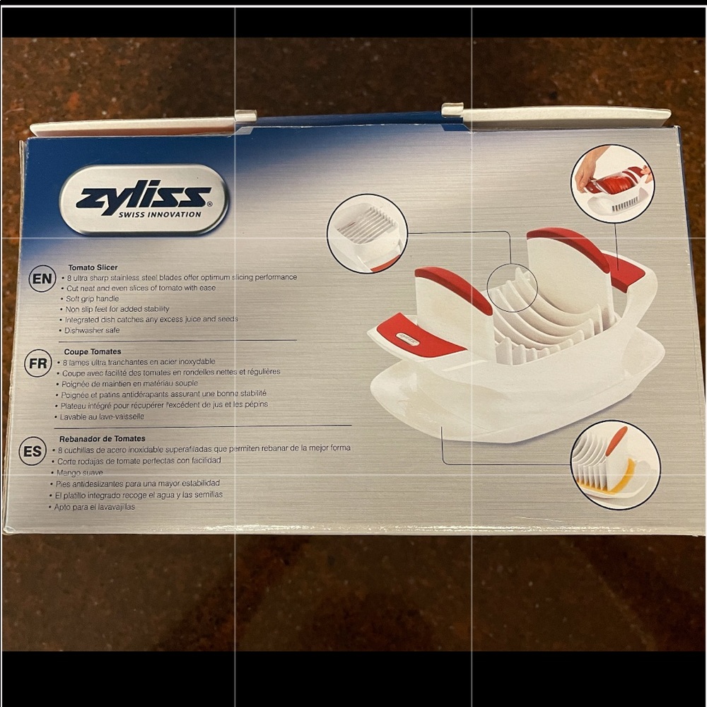 Zyliss Easyslice Tomato Slicer NWB - Picture 2 of 5